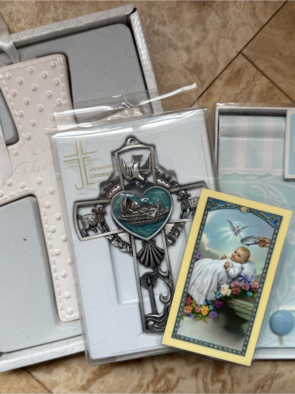 Bless This Child - Baby Boy Blessing/Baptism Bundle